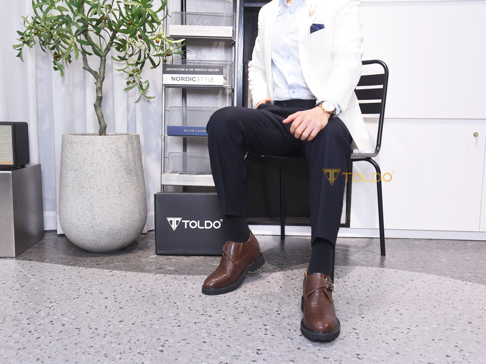 Giày tăng 10cm cho nam siêu nhẹ 17